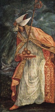  tinto Pintura - San Nicolás Renacimiento italiano Tintoretto